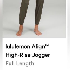 Lululemon Align Joggers